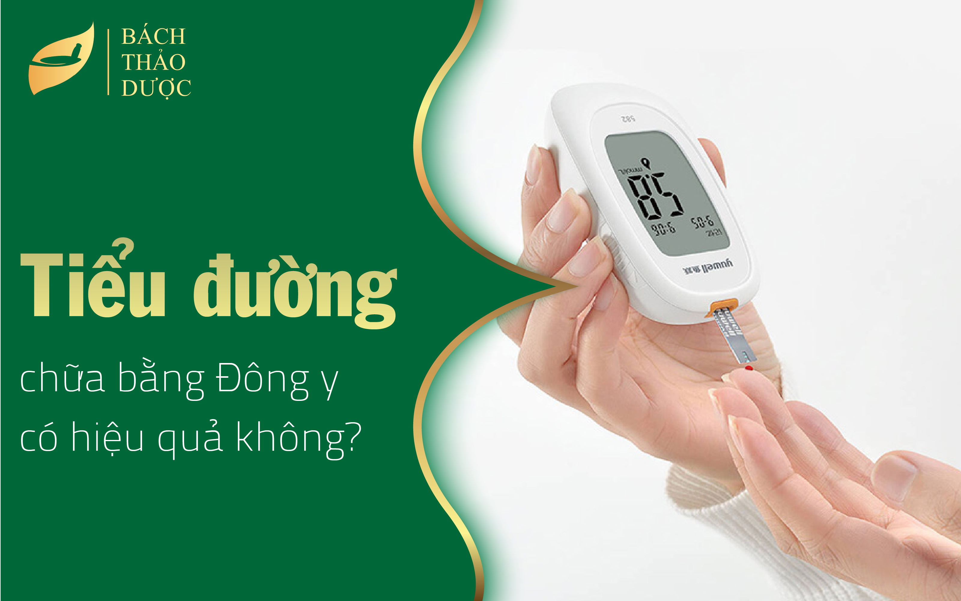 Tiểu đường chữa bằng Đông y có hiệu quả không?