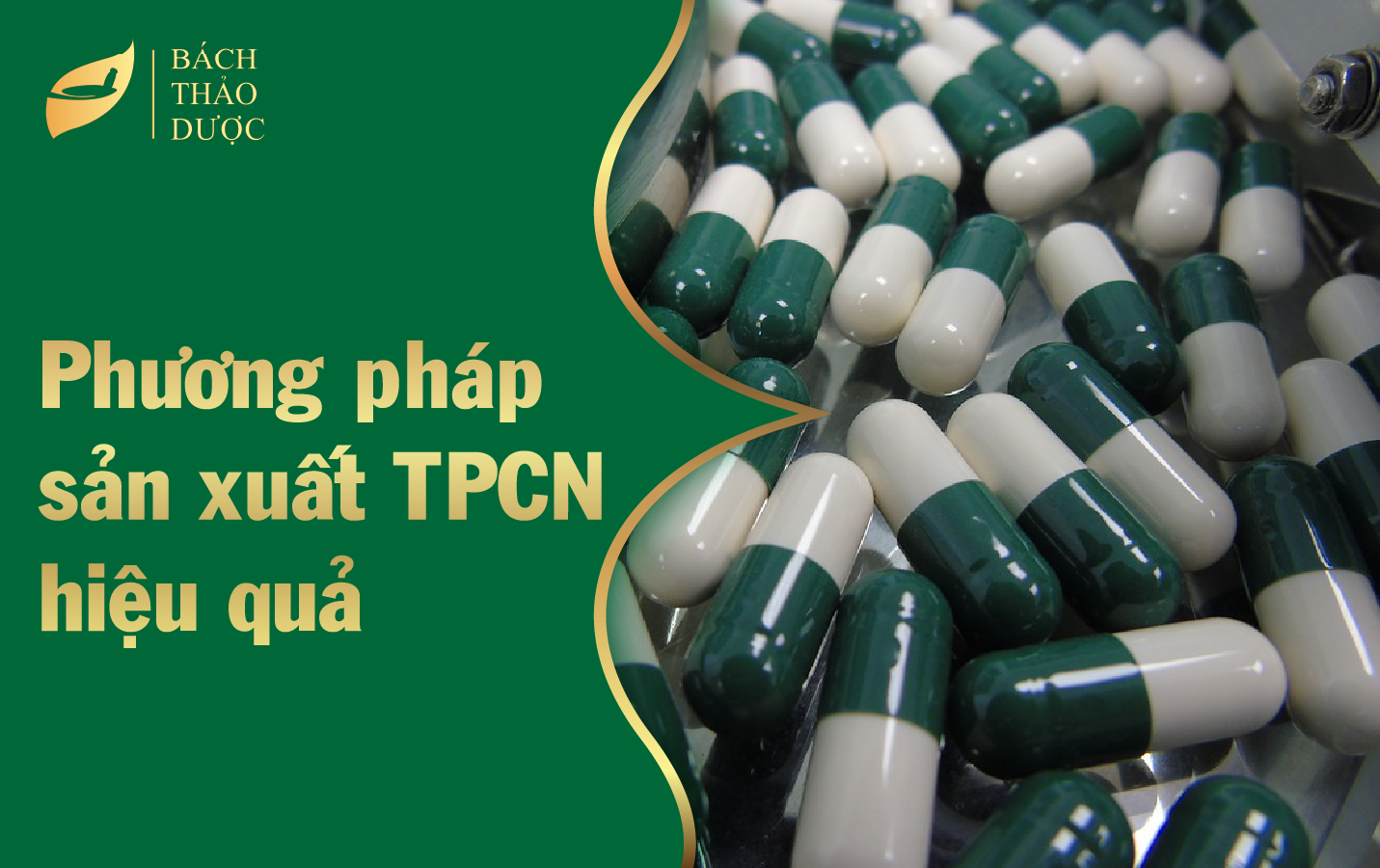 PHƯƠNG PHÁP SẢN XUẤT TPCN THEO YÊU CẦU HIỆU QUẢ NHẤT