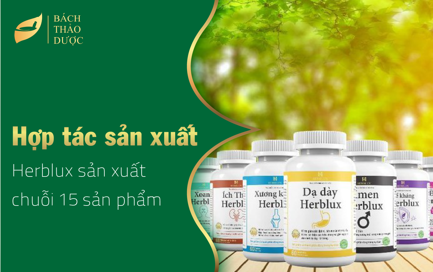 Công ty TNHH Herblux hợp tác cùng BetCity
 cho ra đời 15 dòng sản phẩm