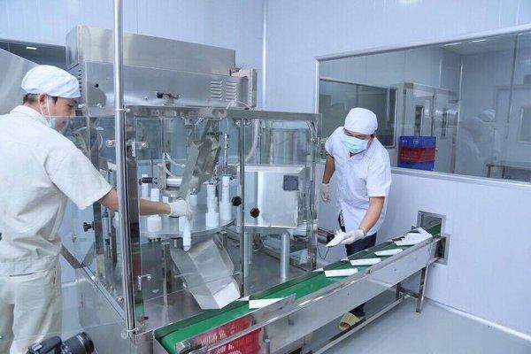 Đơn vị áp dụng dây chuyền sản xuất mỹ phẩm đạt tiêu chuẩn GMP