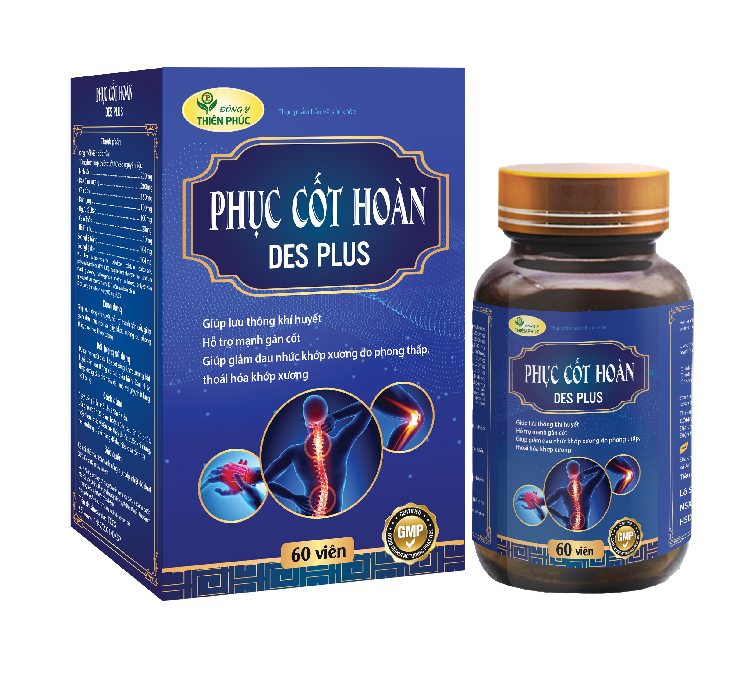 TPBVSK PHỤC CỐT HOÀN DES PLUS